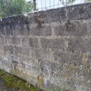 Mur avant le placage en pierre naturel